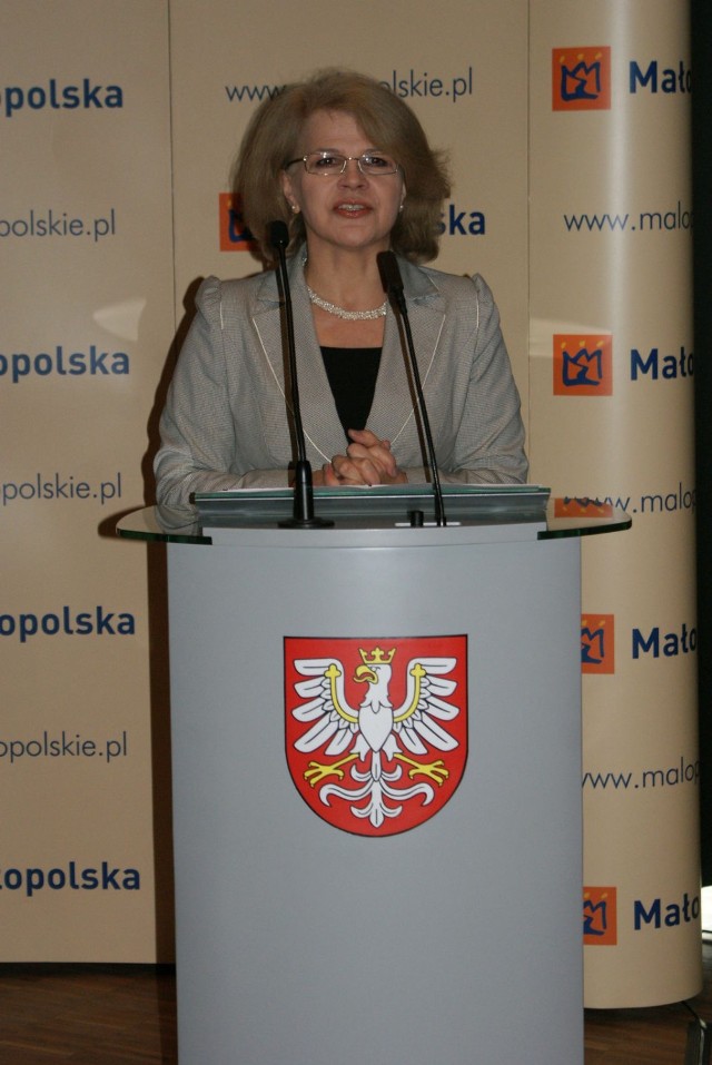 Pani Grażyna Henclewska, Podsekretarz Stanu, Ministerstwo Gospodarki.