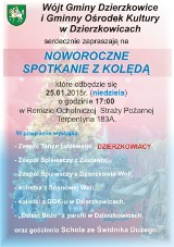 Przyjdź na spotkanie z kolędą w Dzierzkowicach