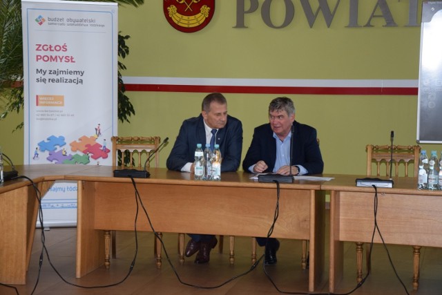 W Łasku o założeniach tegorocznego Budżetu Obywatelskiego Województwa Łódzkiego mówił marszałek Witold Stępień