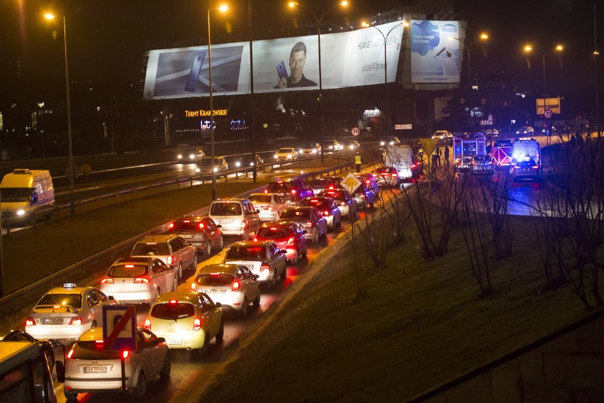 Tragiczny wypadek przy rondzie Grunwaldzkim w Krakowie