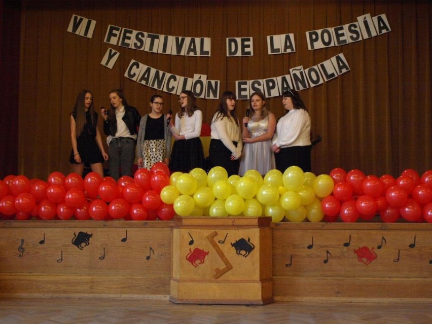 VI Festiwal Poezji i Piosenki Hiszpańskiej w I Liceum Ogólnokształcącym w Kwidzynie [ZDJĘCIA]