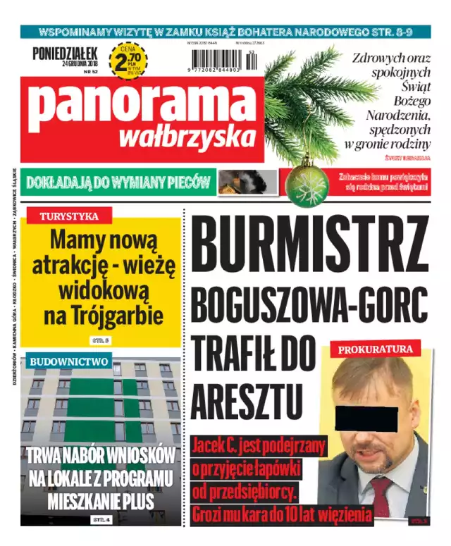 Panorama Wałbrzyska wydanie z 24 grudnia 2018 r.