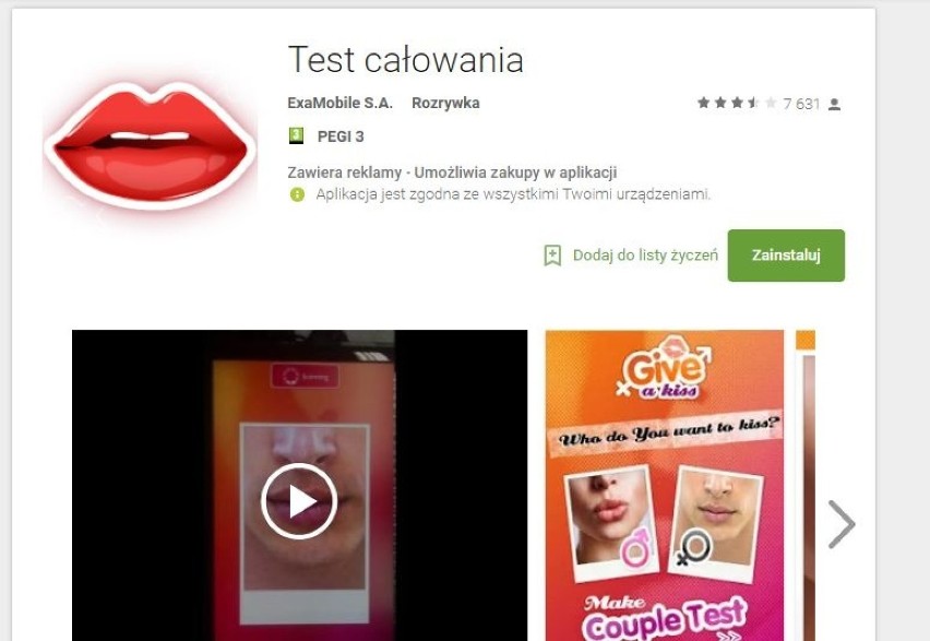 Jak to działa? Uruchom Give A Kiss - test całowania i...