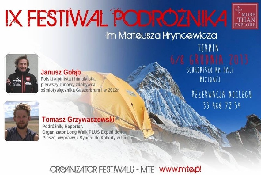 Festiwal Podróżnika im Mateusza Hryncewicza
