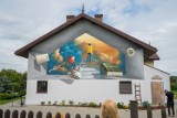 Nowy Sącz. Kolejny mural w mieście. Tym razem w 3D i na murze hospicjum [ZDJĘCIA, WIDEO]