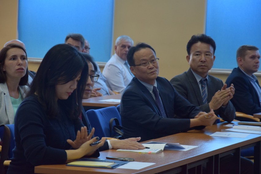 Delegacja koreańska z misją gospodarczą w Kaliszu