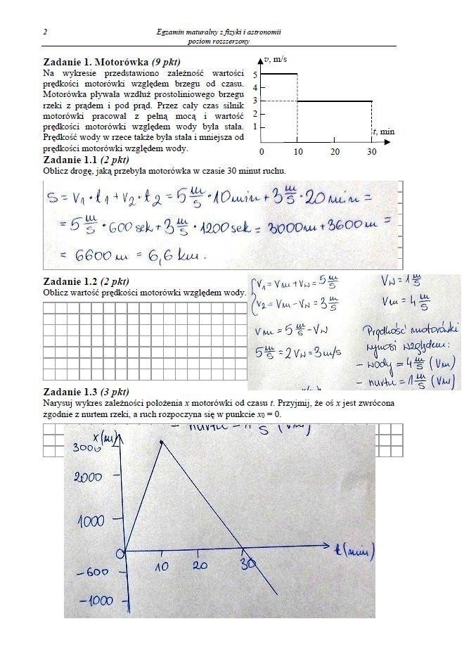 Matura 2013. Fizyka i astronomia - poziom rozszerzony [ARKUSZE, ODPOWIEDZI]