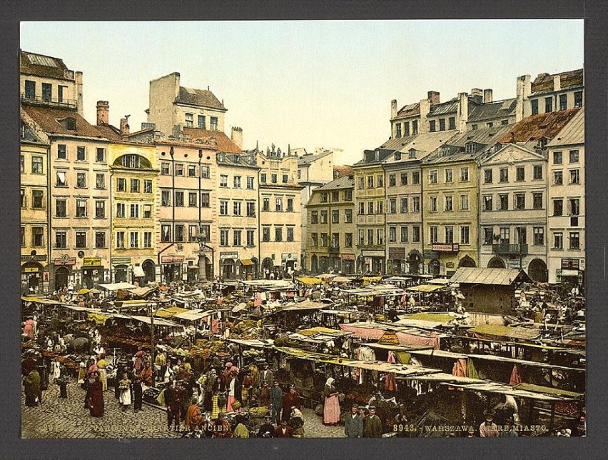 Rynek Starego Miasta, który pod koniec XIX wieku - w...