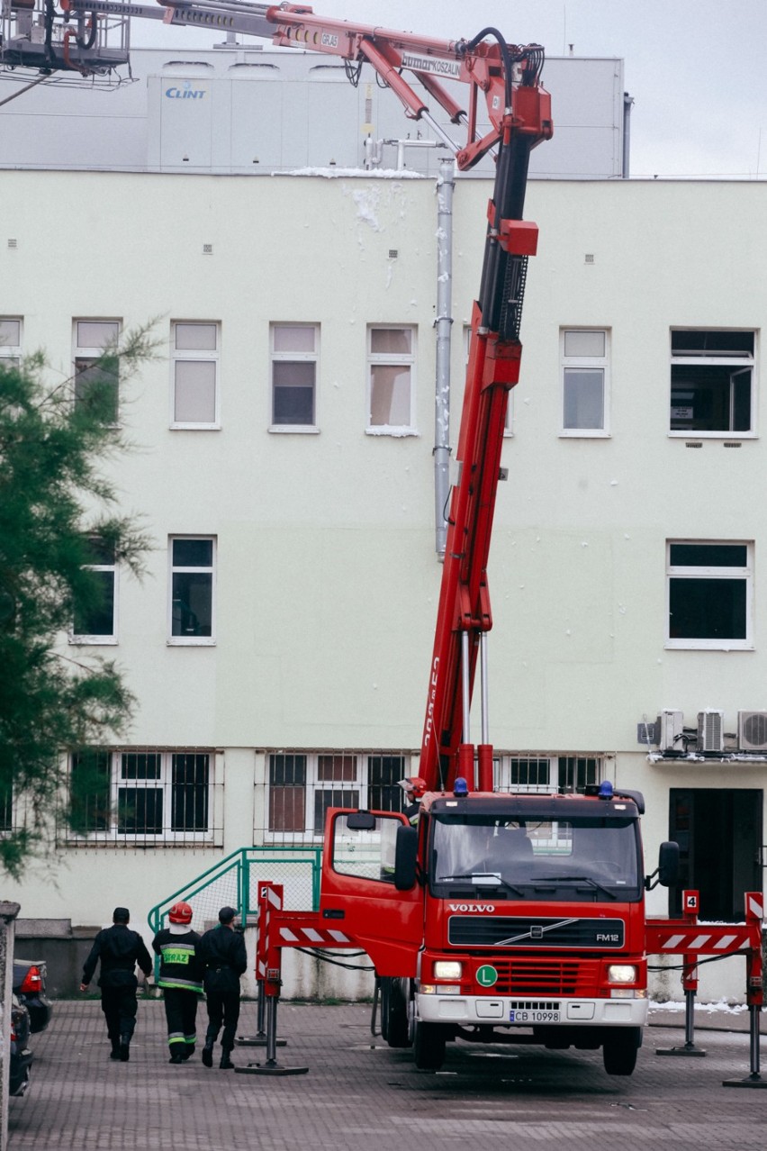 O godz. 6.50 zaczęła się ewakuacja ludzi z jednego ze...