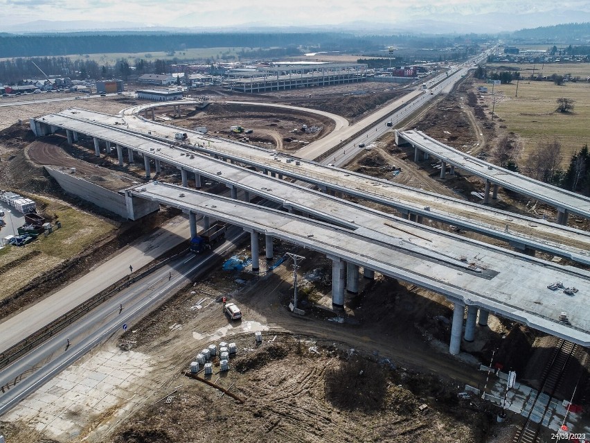 Budowa nowej zakopianki na odcinku Rdzawka - Nowy Targ