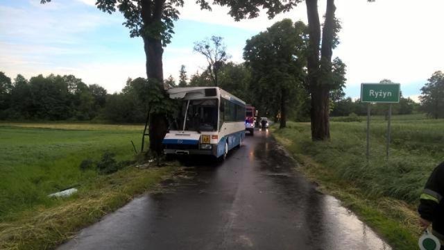 Lutom - do wypadku autobusu szkolnego doszło 30 maja 2017 roku