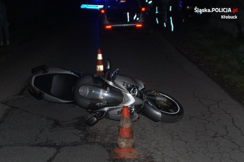 Wypadek motocyklisty w Kalei [FOTO]