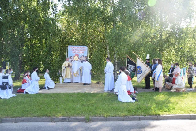 Boże Ciało 2021 w parafii św. Jadwigi w Tychach