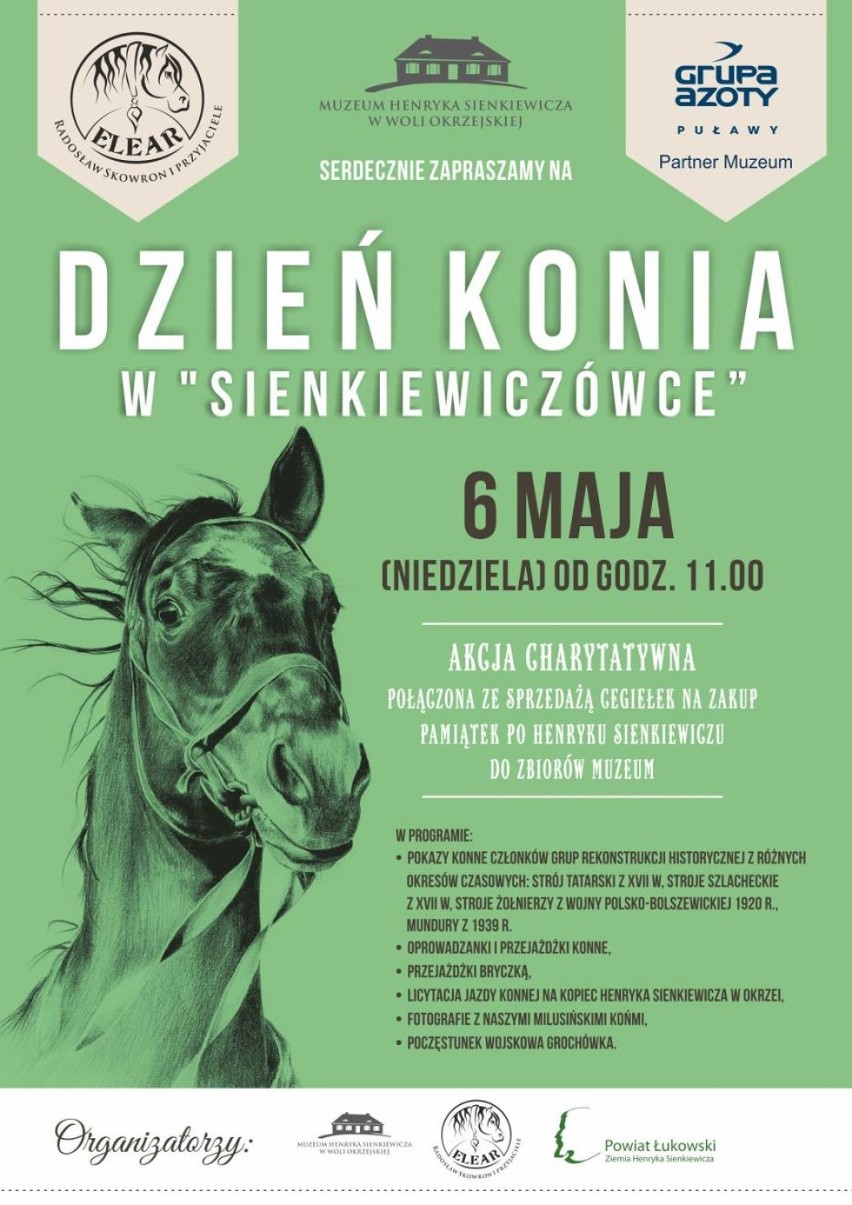 "Dzień konia" w Muzeum Henryka Sienkiewicza w Woli...