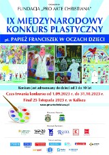 "Papież Franciszek w oczach dzieci". Fundacja "Pro Arte Christiana" zaprasza do udziału w konkursie