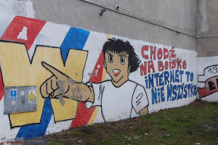 Tak wyglądają murale we Włocławku.