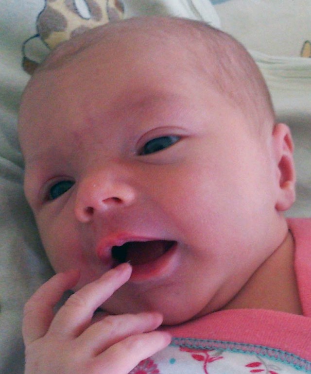 Hanna Izabela Kanafek, córka Patrycji i Jacka, urodziła się 23 lipca. Ważyła 3060 g.