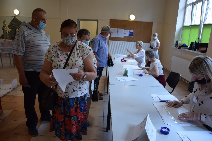 Głosowanie w gminie Barwice