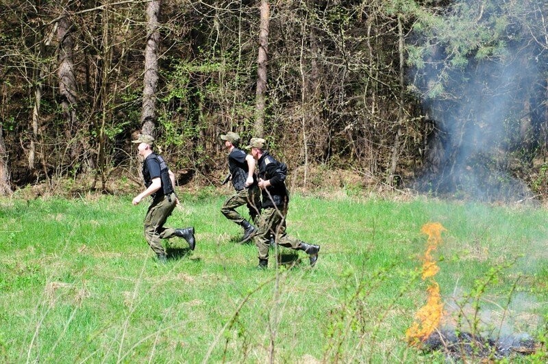 Wspólne ćwiczenia pograniczników w Horyńcu - Zdroju [zdjęcia]
