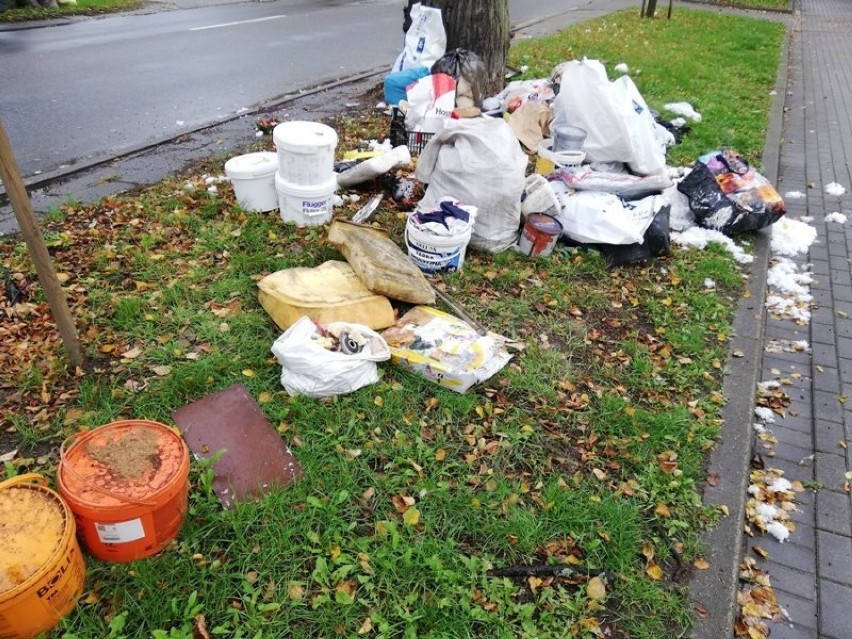 Odpady niebezpieczne wyrzucane są na ulice, do gabarytowych trafiają śmieci [ZDJĘCIA]