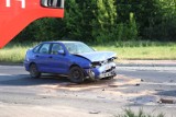 Wypadek na DK 12 w Sulejowie. Jedna osoba przewieziona do szpitala