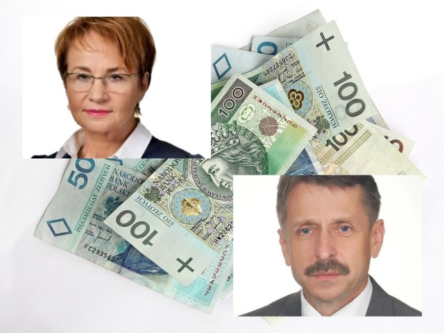 Starosta Maria Gubała i Mirosław Wędrychowicz, burmistrz Biecza, będą zarabiać najwięcej z powiatowych włodarzy, po 10 620 zł