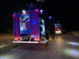 Dzisiaj w nocy strażacy gasili pożar w okolicach Lipiej Góry