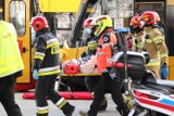 Zderzenie tramwajów na rondzie Starzyńskiego w Warszawie. Dwie osoby hospitalizowane