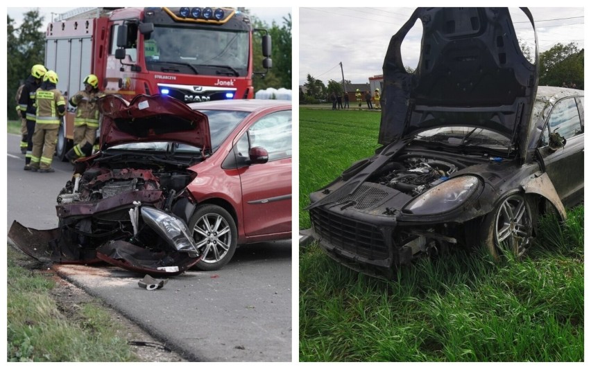 Wypadek trzech samochodów w gminie Choceń