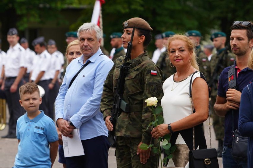 Ostrowianki w WOT. Przysięga 12 Brygady Wojsk Obrony Terytorialnej w Biedrusku