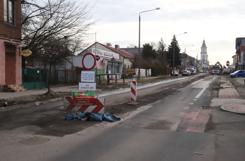 Trwa remont kanalizacji na ulicy Słowackiego w Radomiu. Jak idą prace? Zobacz zdjęcia