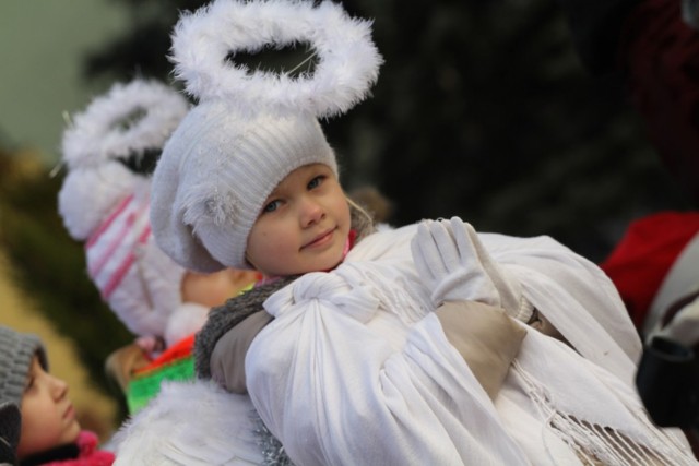 Otwarcie Szopki Bożonarodzeniowej w Złotowie