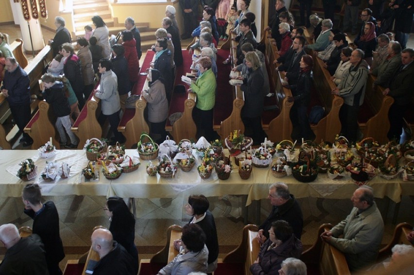 Poświęcenie pokarmów w cerkwi greckokatolickiej w Legnicy [ZDJĘCIA]