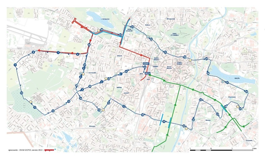21 Poznań Maraton przebiegnie ulicami: Grunwaldzką,...