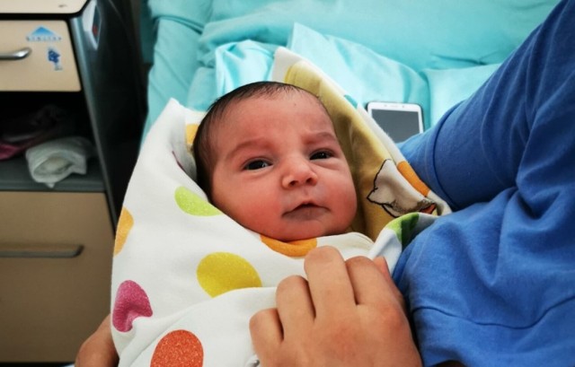 Marija to drugie ukraińskie dziecko urodzone w szpitalu św. Łukasza, którego mama musiała uciekać przed wojną
