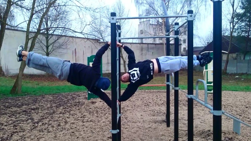 Myszków: w mieście działa grupa Street Workout. Każdy może przyjść na trening [ZDJĘCIA, WIDEO]