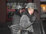 Patrole ZOMO na ulicach Głogowa