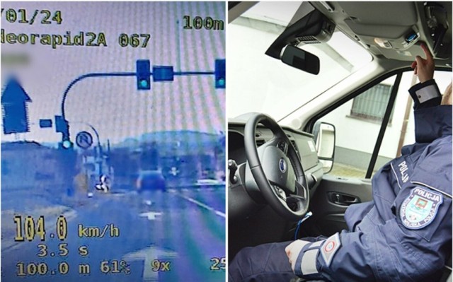 Policjanci z grupy Speed w nieoznakowanym BMW polują na piratów drogowych
