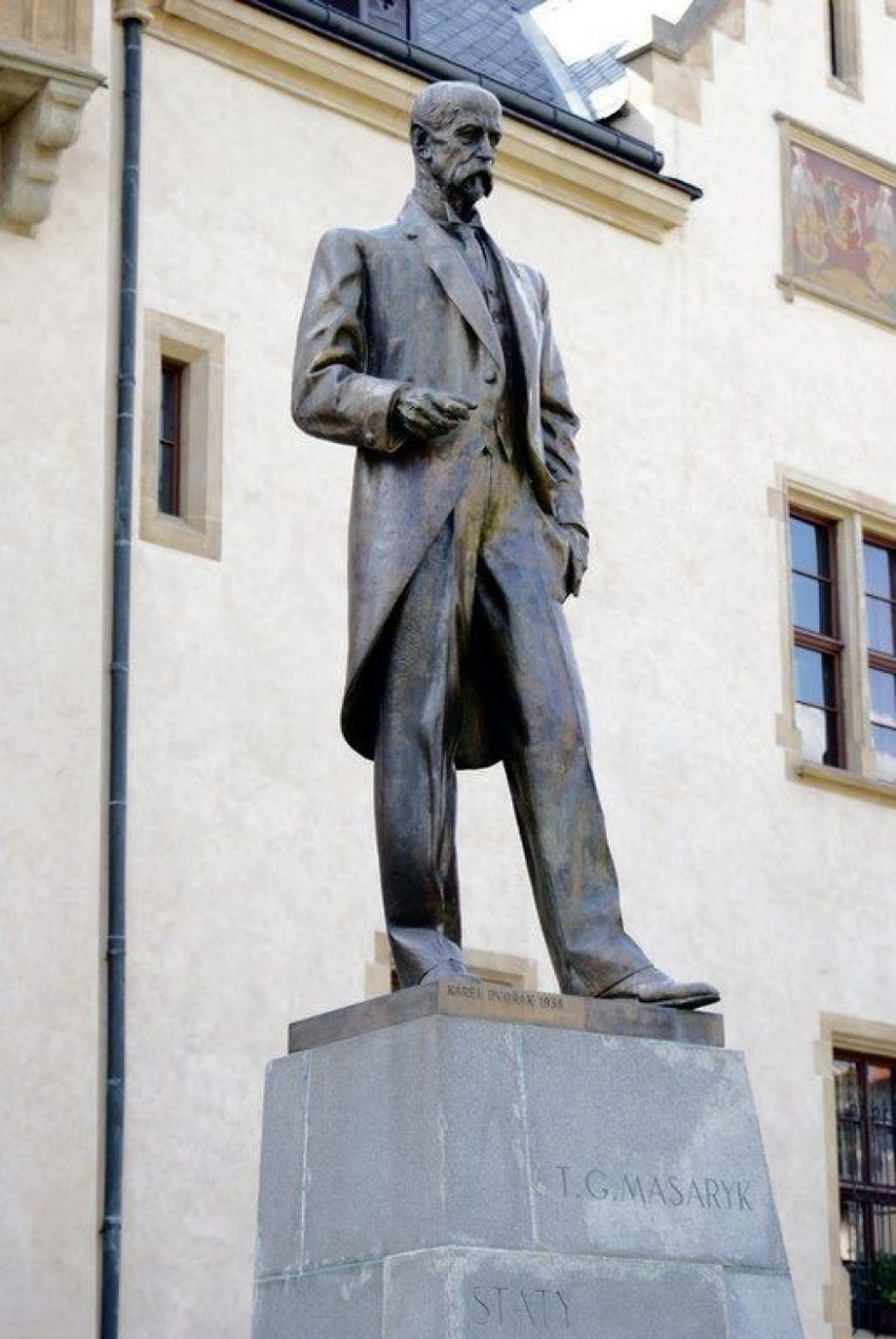 Pomnik Tomasza Garyka Masaryka, pierwszego prezydenta...