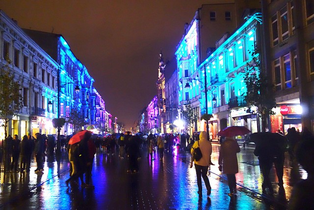 Light Move Festival 2016. Sobotnie pokazy Festiwalu Światła