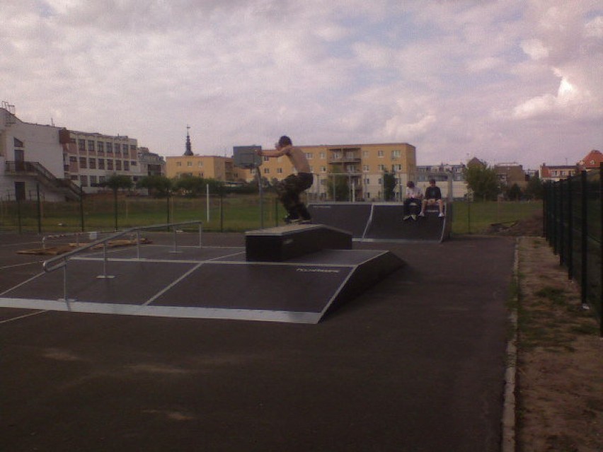 Skate park został wybudowany z kasy gminnej i spółdzielni...