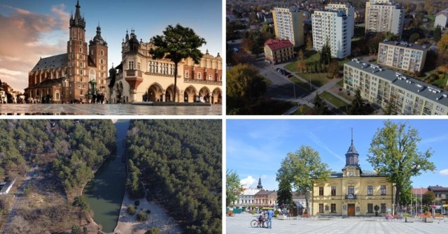 TOP 10 miast Małopolski pod względem powierzchni. Kliknij i sprawdź >>>