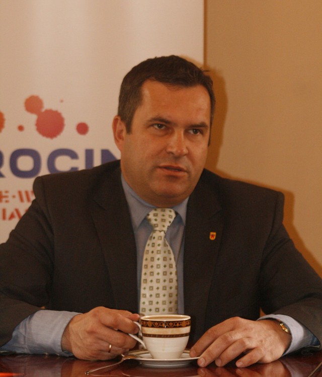 Adam Pawlicki, burmistrz Jarocina.