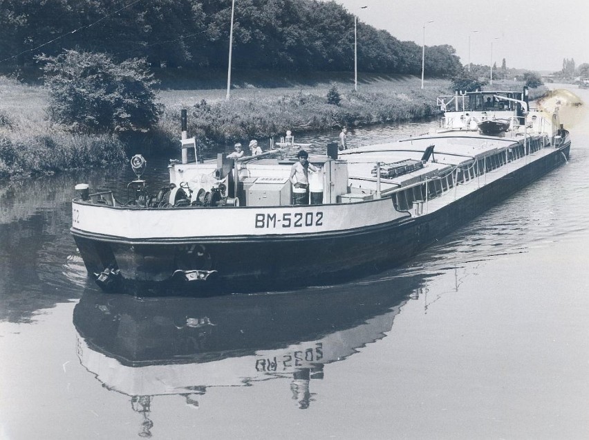 Barki na Odrze 1987 r.