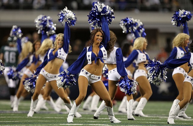 Cheerleaderki The Dallas Cowboys