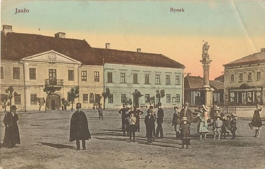 Lata 1900-1910 , Jasło – Rynek