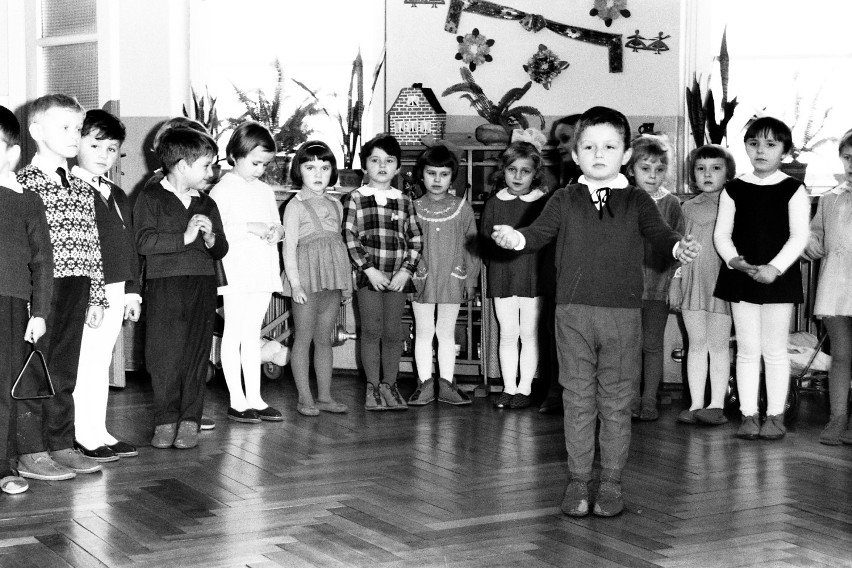Przedszkolaki z Sieradza w latach 60