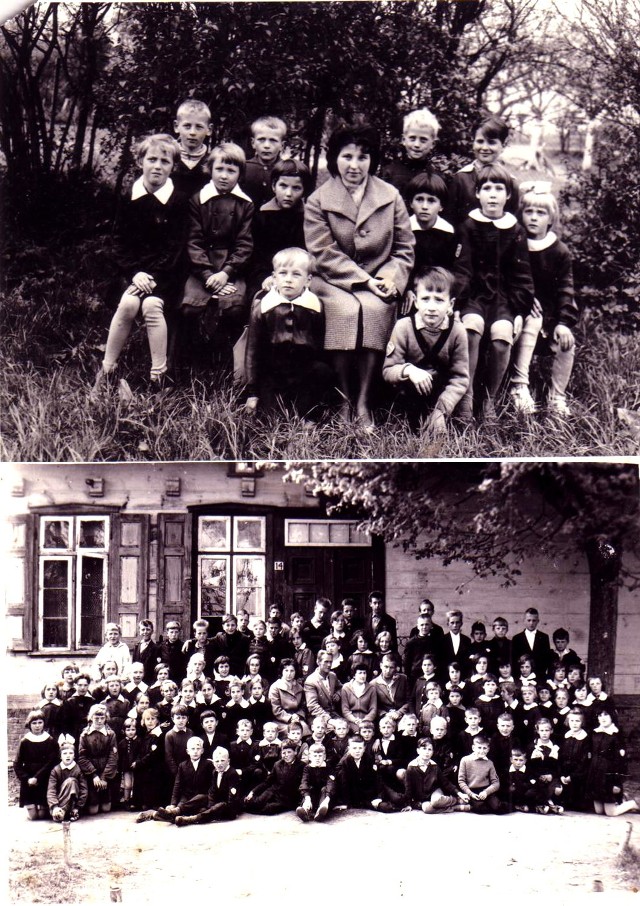 Uczniowie szkoły w Lędowie