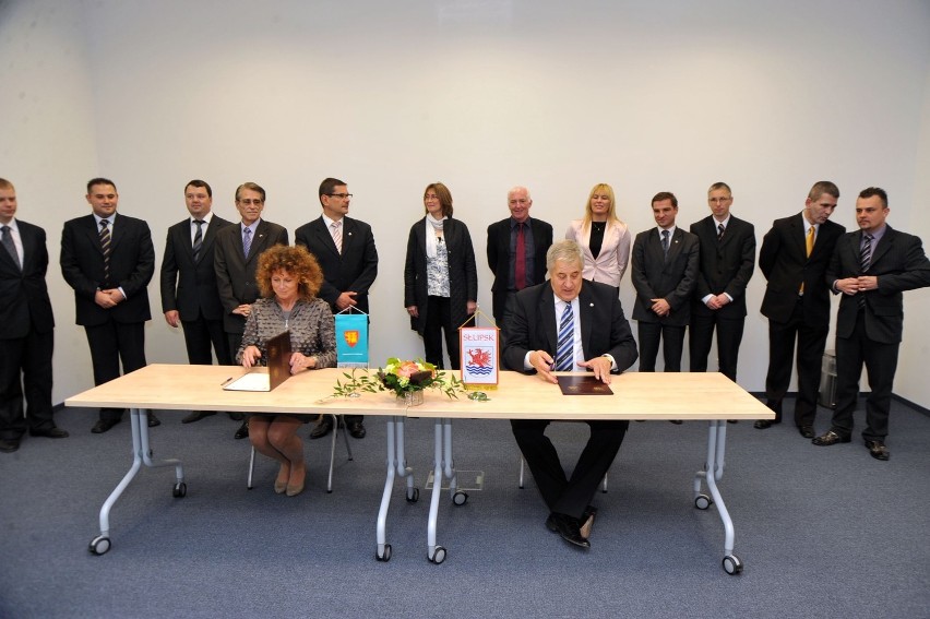 Miasta partnerskie Słupska: Podpisanie umowy z miastem Fredrikstad z Norwegii [FOTO]