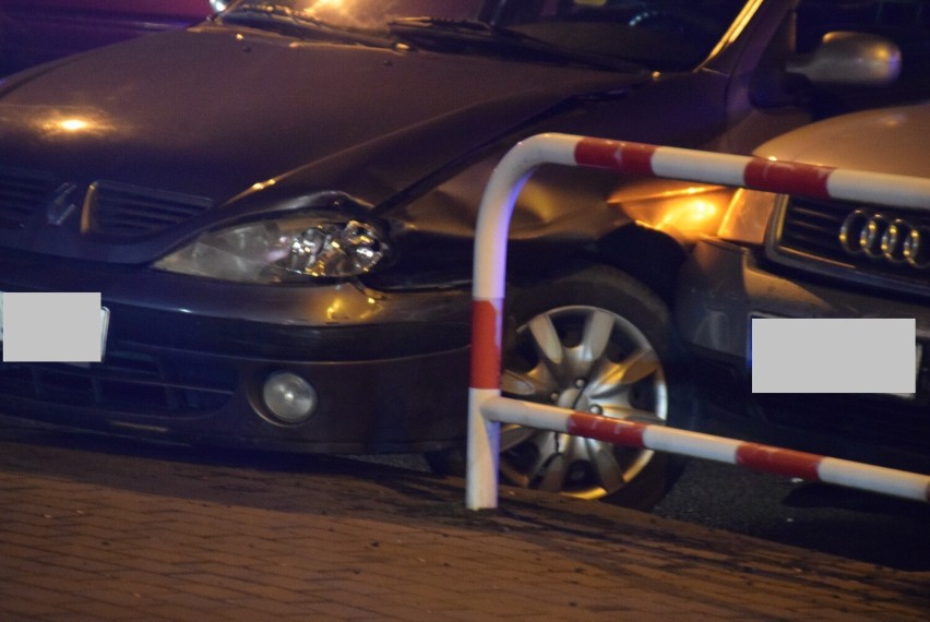 Wypadek na Trasie Zjazdu Gnieźnieńskiego i ulicy Gdańskiej